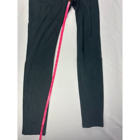 NWT  Max Mara Leisure Green Faux Suede Pull On Pant Size Small - Picture 9 of 9